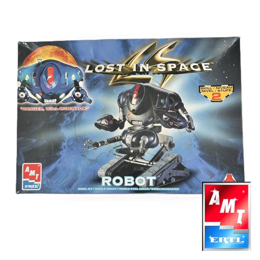 AMT ERTL Vintage Lost in Space Robot Plastic Model Kit #8458 1998